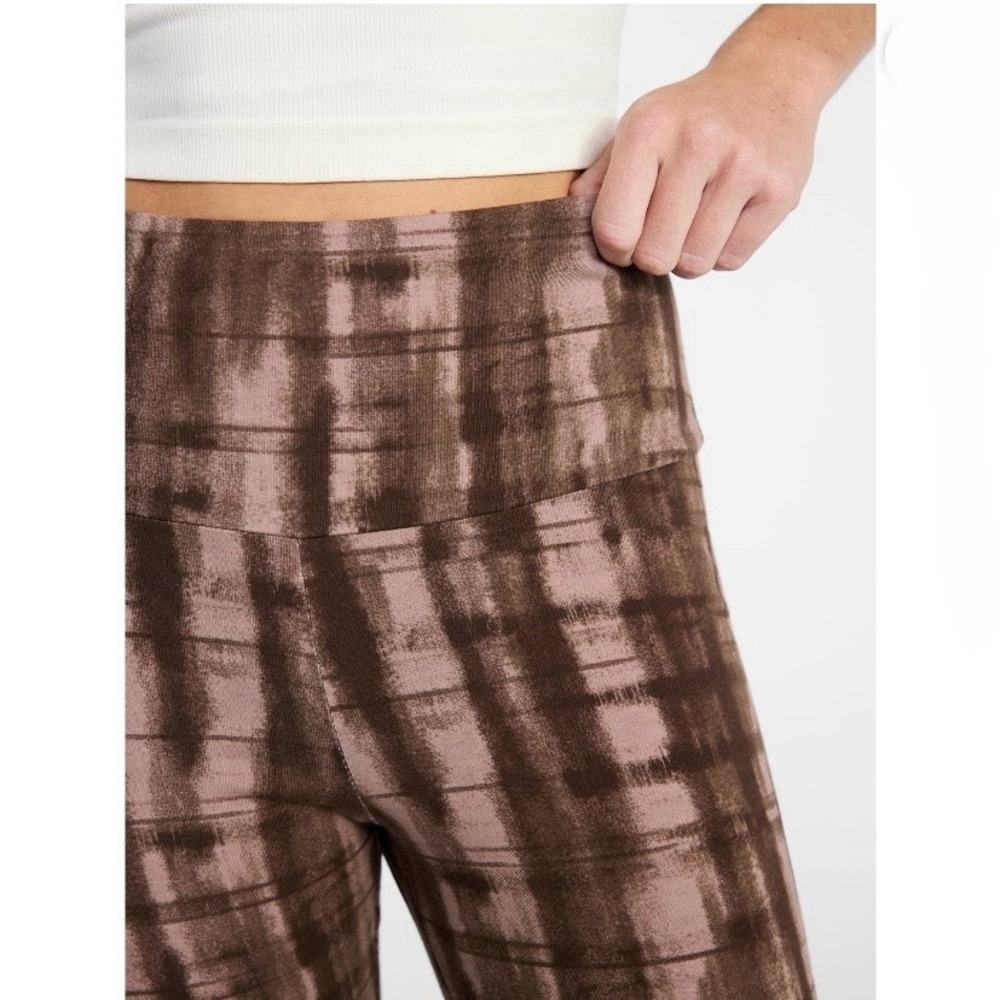 No Boundaries Juniors High Rise Ankle Leggings Small 4-6 New with Tags Brown - Picture 4 of 5
